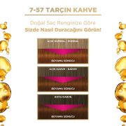 Palette Deluxe Saç Boyası Yoğun Renkler 7-57 - Tarçın Kahve