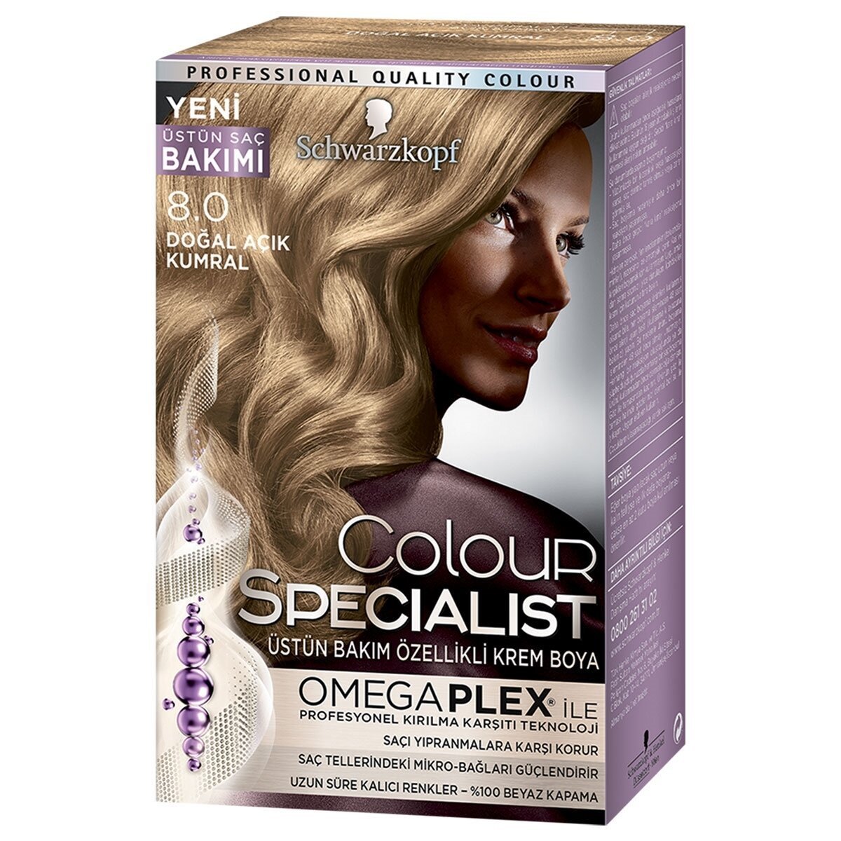 Colour Specialist 8.0 Doğal Açık Kumral