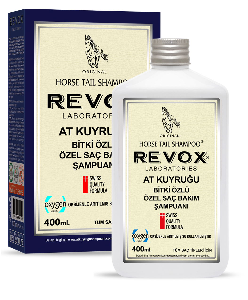 Revox At Kuyruğu Şampuanı 400 ml