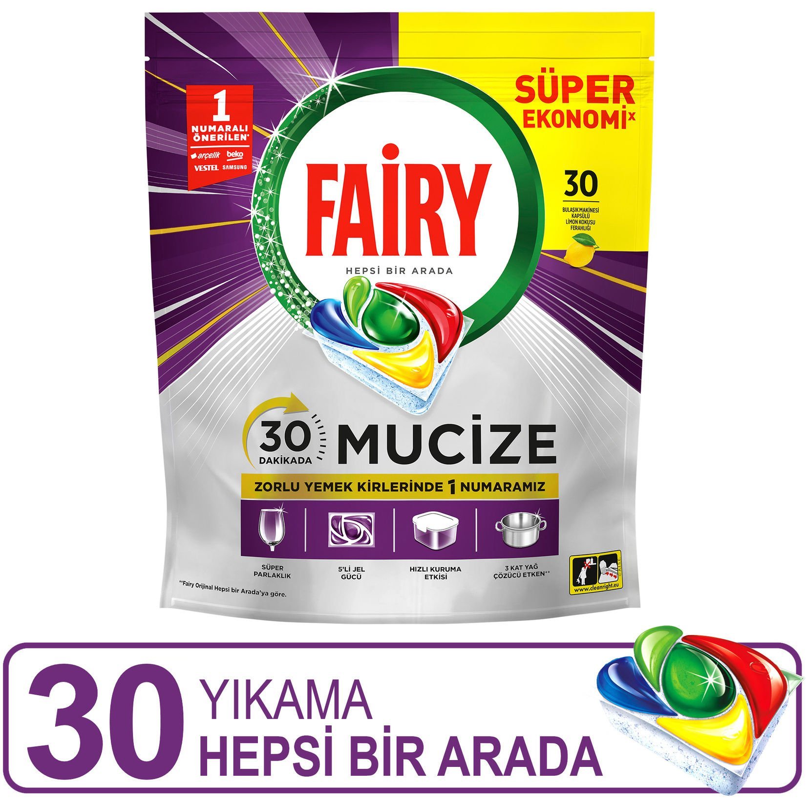 Fairy Mucize 30'lu 494 G