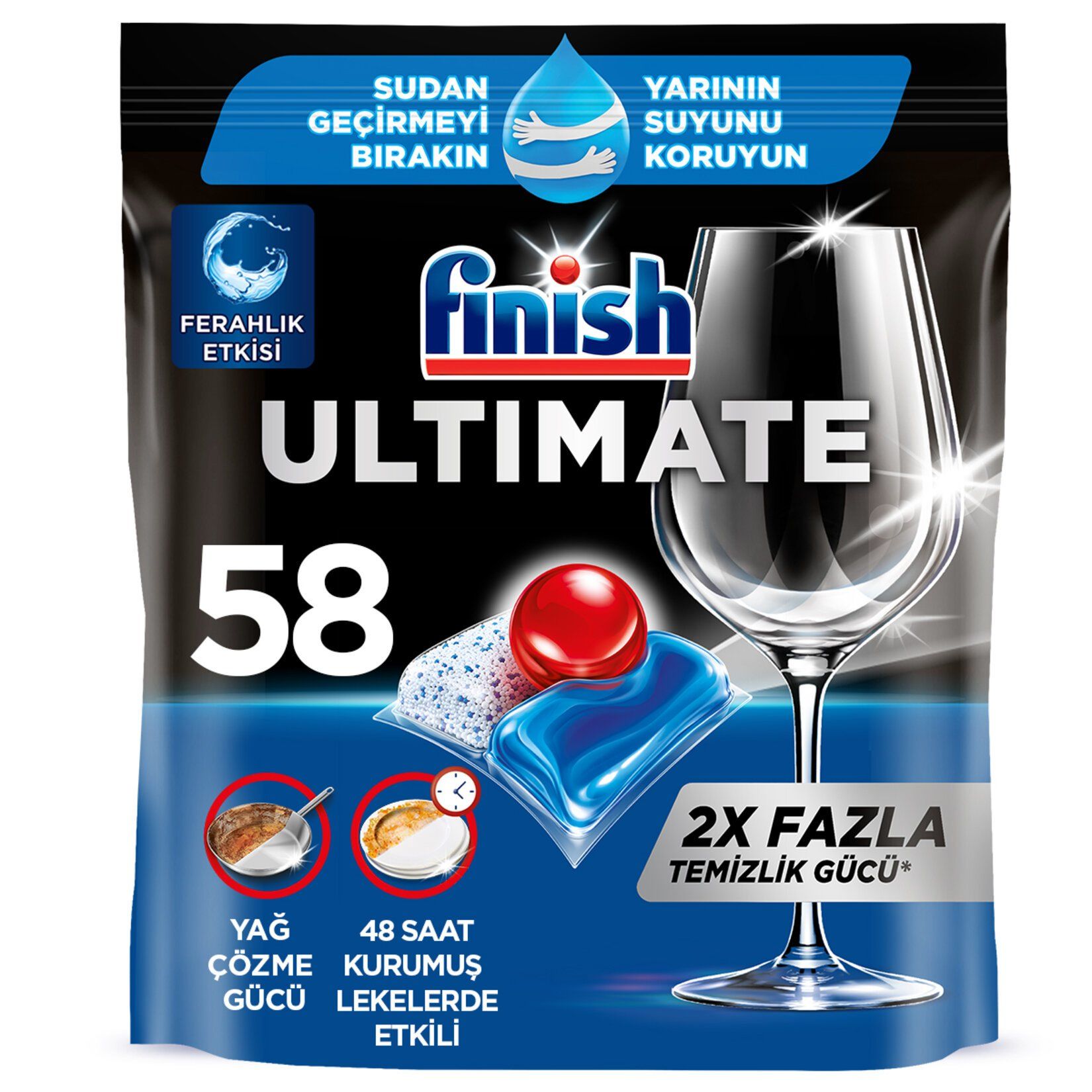 Finish Ultımate Hepsi 1 Arada 58 Tablet