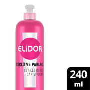 Elidor 7/24 Şekillendirici Saç Bakım Kremi Güçlü ve Parlak Kuru ve Mat Saçlar 240 ml