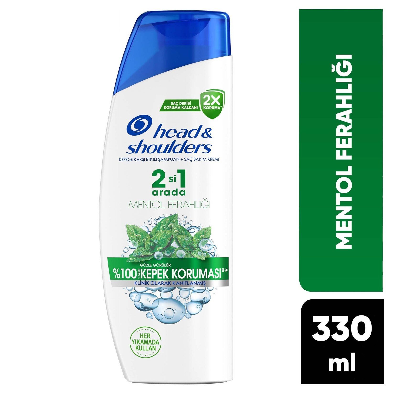 Head&Shoulders Şampuan Mentol Ferahlığı 2In1 330 ml