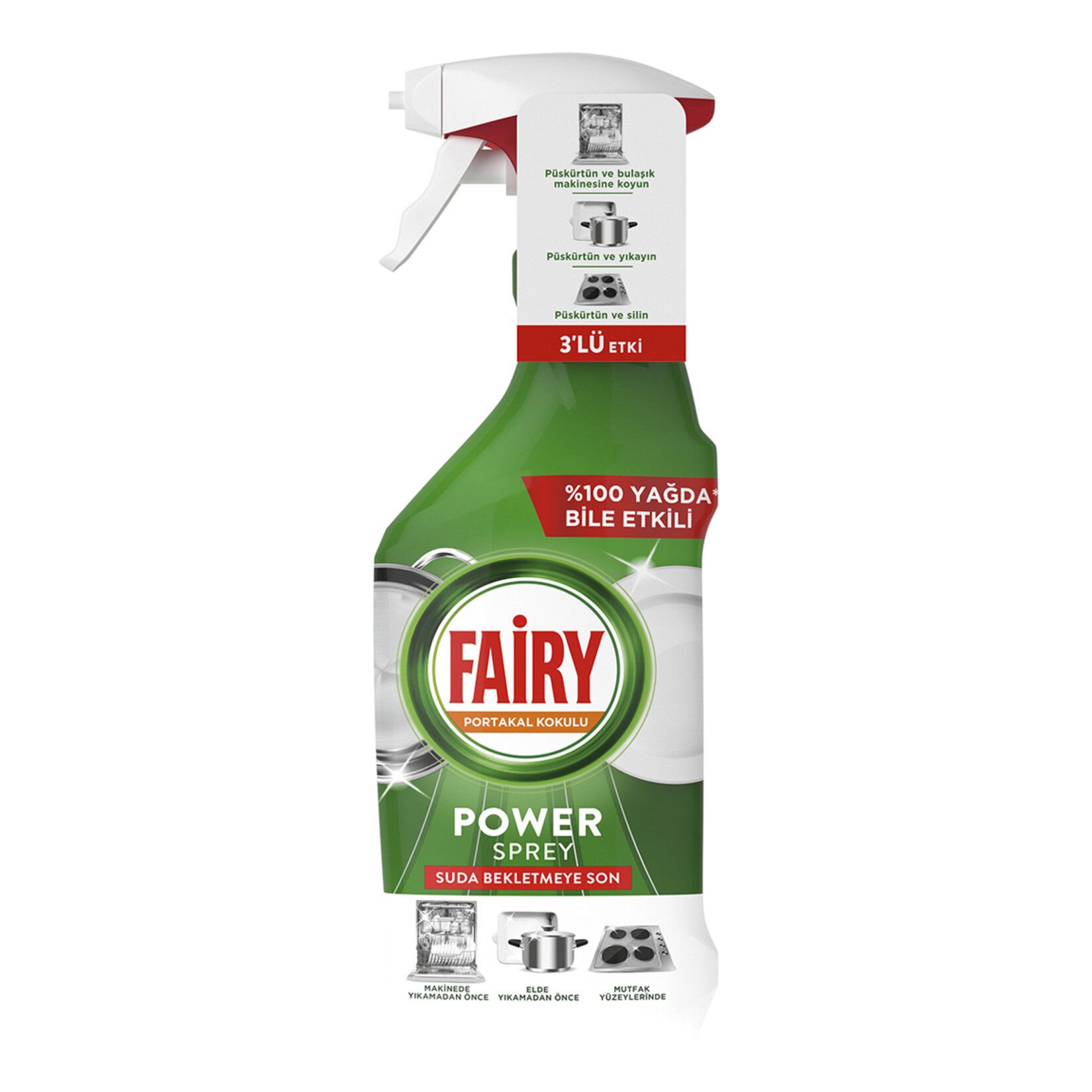 Fairy Power Sprey Portakal 500 ml