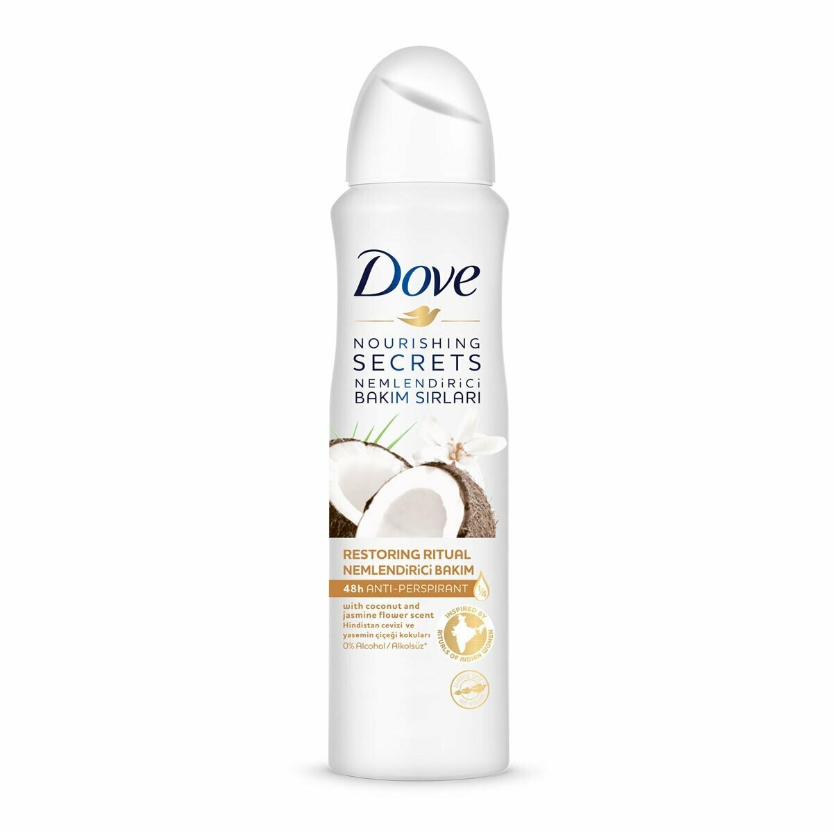 Dove Kadın Deodorant Hindistan Cevizi Sprey 150 ml