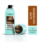 Loreal Paris Magic Retouch Beyazlar İçin Anında Kapatıcı Sprey Altın Kahve 75 ml