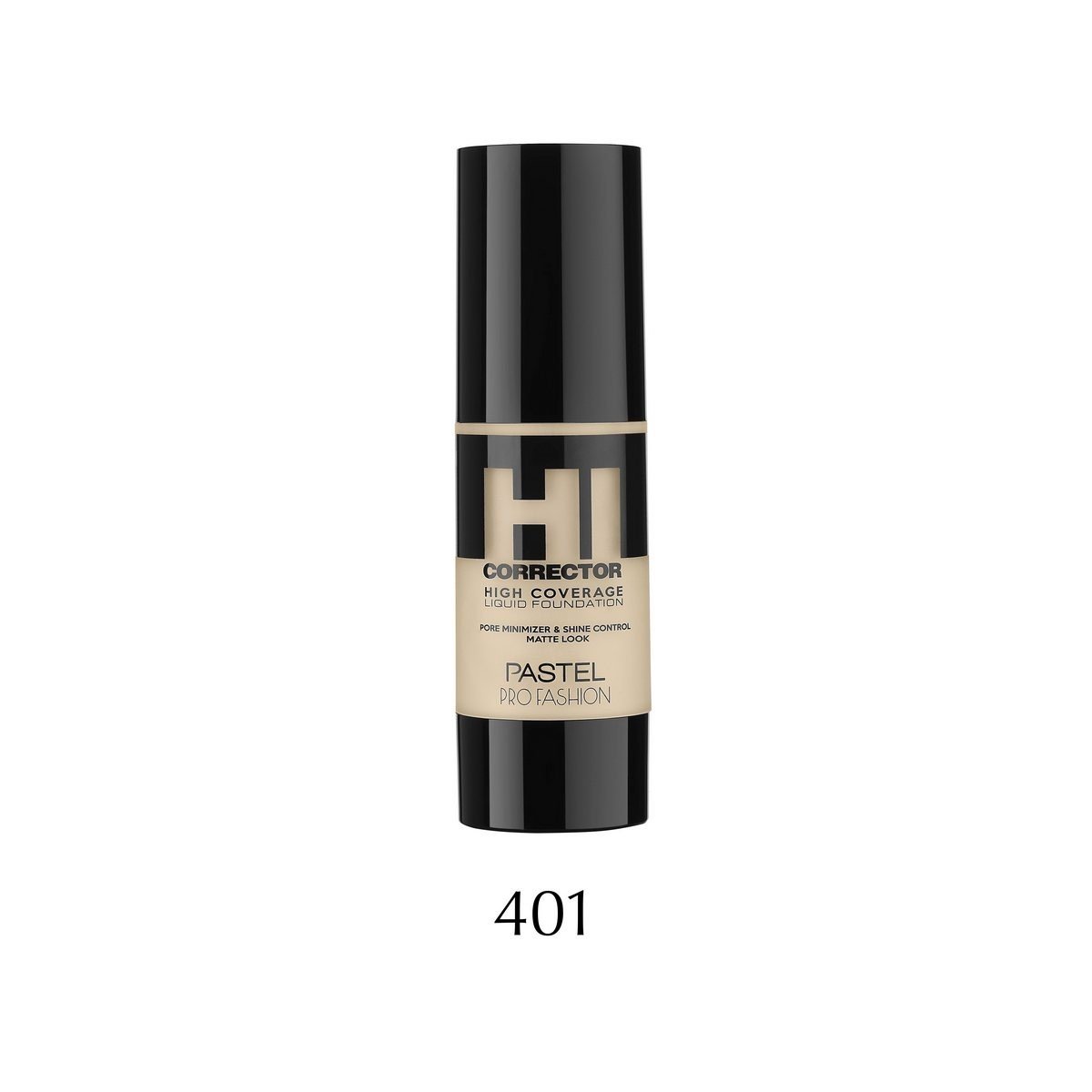 Pastel HI Corrector High Coverage Fondöten - 401