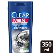 Clear Men Şampuan Yoğun Arındırıcı Kömür 350 ml