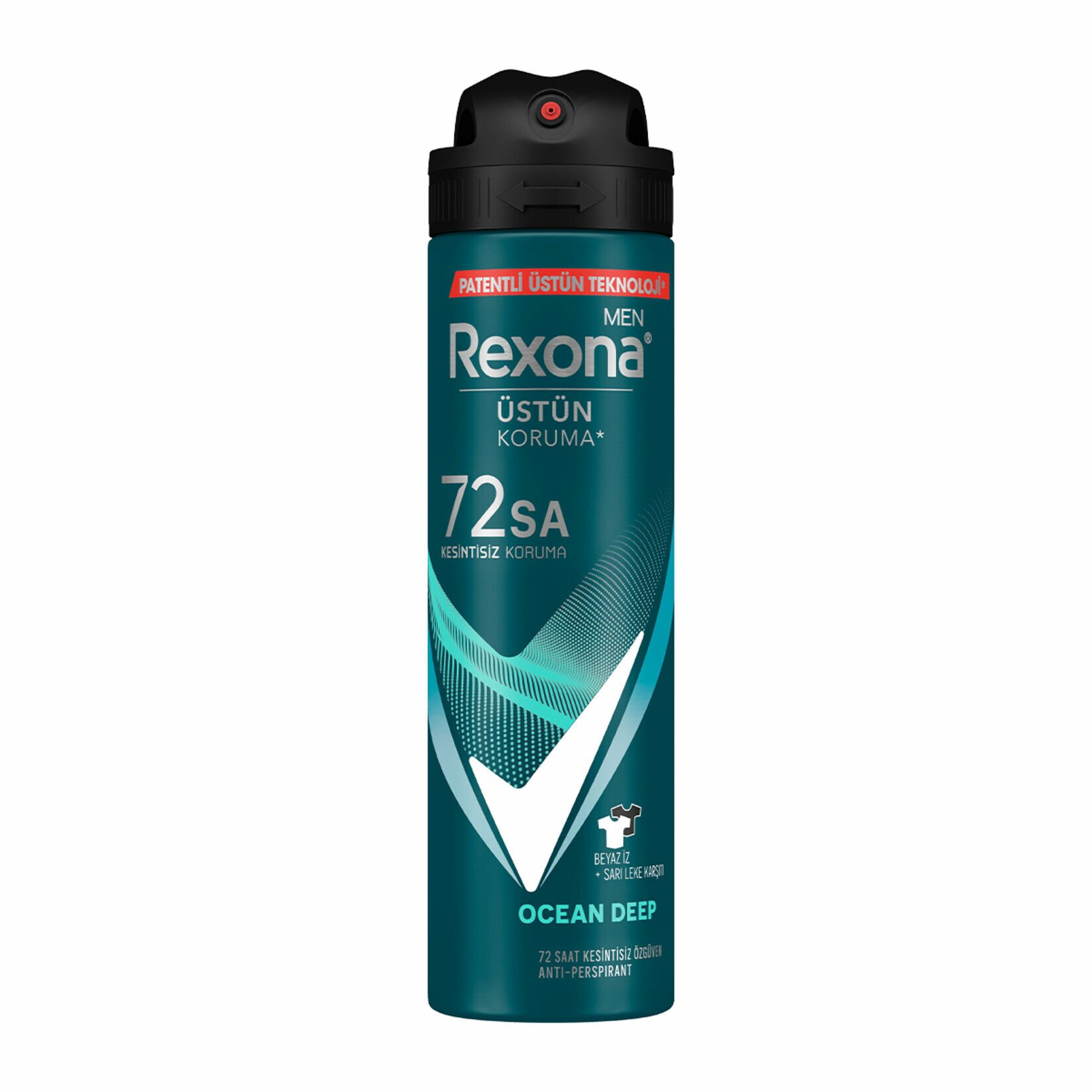 Rexona Erkek Sprey Deodorant Invisible Ocean Deep 150 ml