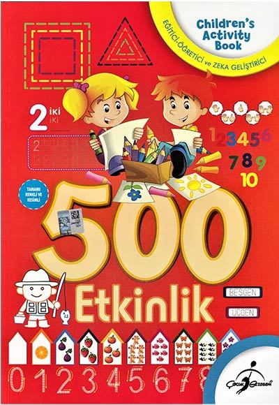 500 Etkinlik Aktivite - Beşgen-Üçgen-Daire-Kare