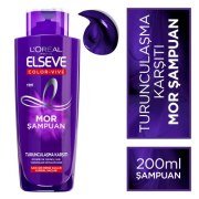 L'Oreal Paris Elseve Turunculaşma Karşıtı Mor Şampuan 200 ml