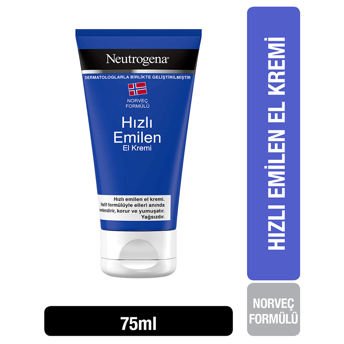 Neutrogena Norveç Formülü Hızlı Emilen El Kremi 75 ml