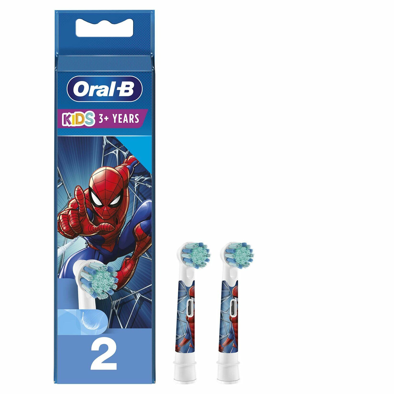 Oral-B Çocuklar İçin Diş Fırçası Yedek Başlığı Spiderman 2'li