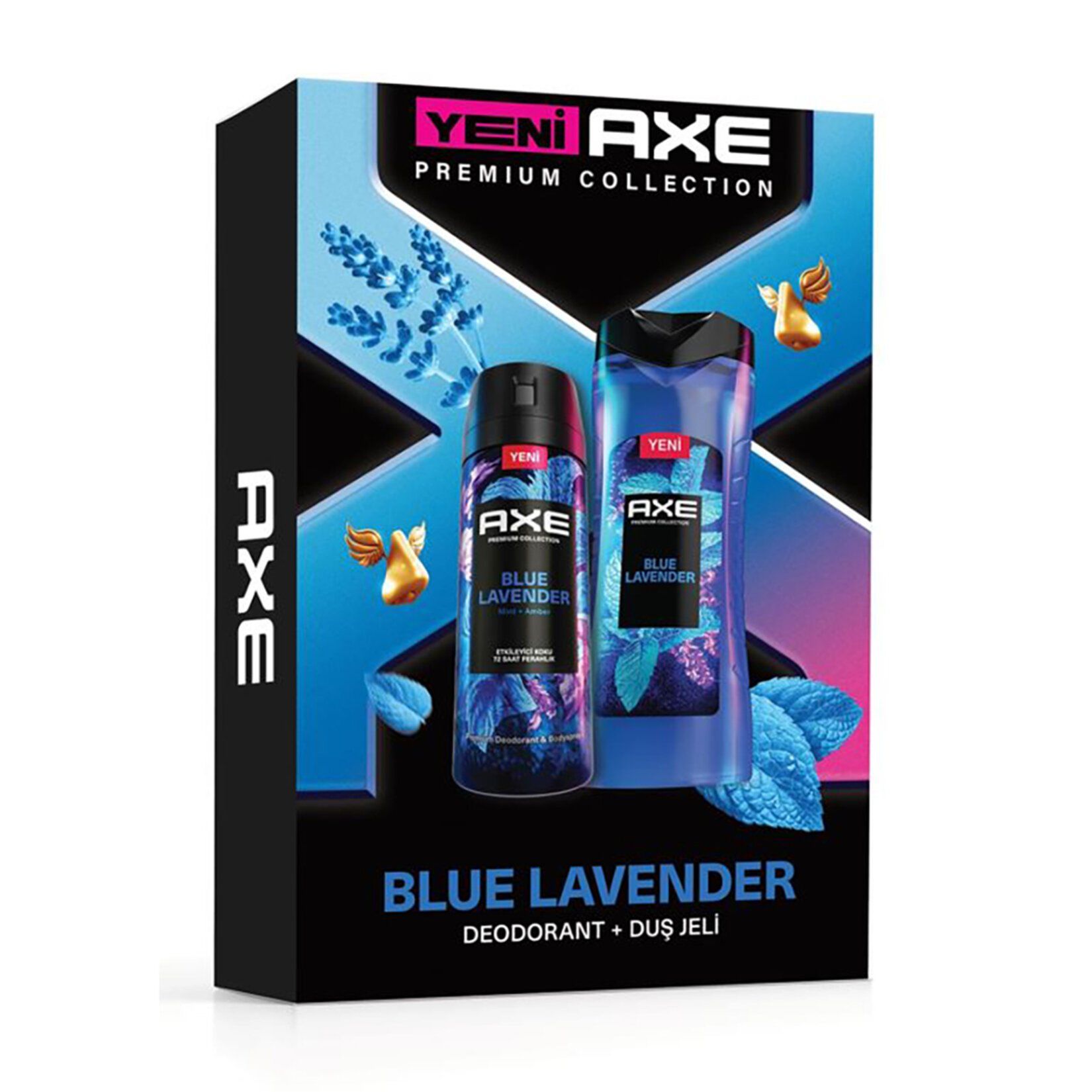 Axe Blue Lavender Deodarant 150 ml + Duş Jeli 300 ml Copack