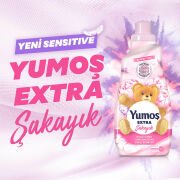 Yumoş Extra Konsantre Çamaşır Yumuşatıcısı Şakayık 1440 ml 60 Yıkama