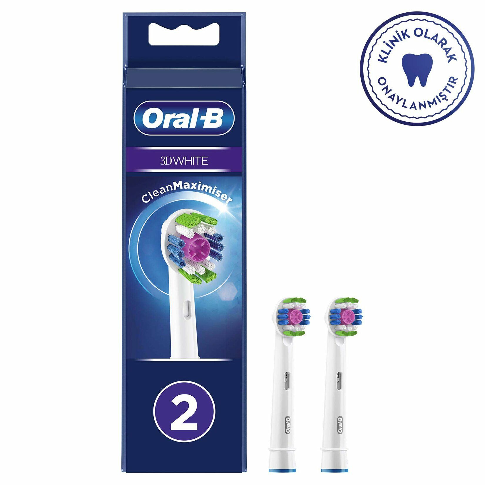 Oral-B Yedek Başlık 3DW 2'li