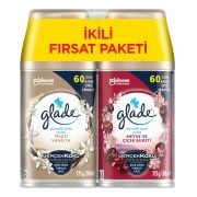 Glade Otomatik Sprey Yedek 2'li Vanilya+Meyve Çiçek 2x269 ml