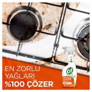 Cif Power Shine Cleanboost Sprey Temizleyici Mutfak İçin Temizleyici ve Yağ Çözücü 750 ml