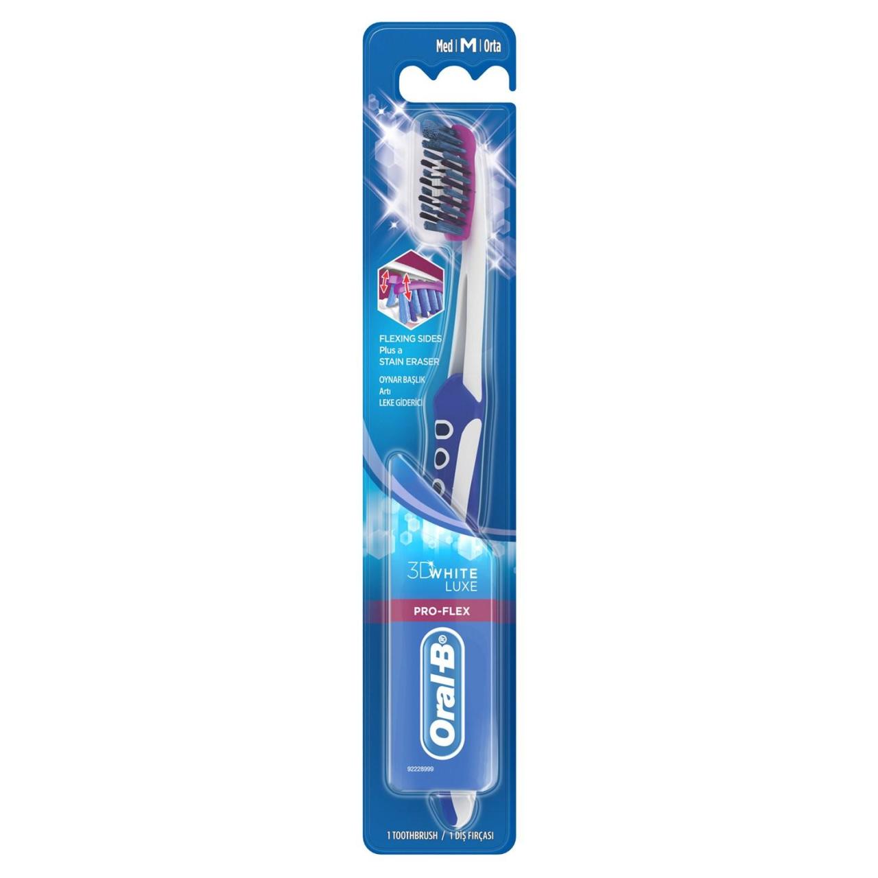 Oral-B Diş Fırçası Pro-Flex 3 Boyutlu Beyazlık Luxe - Orta