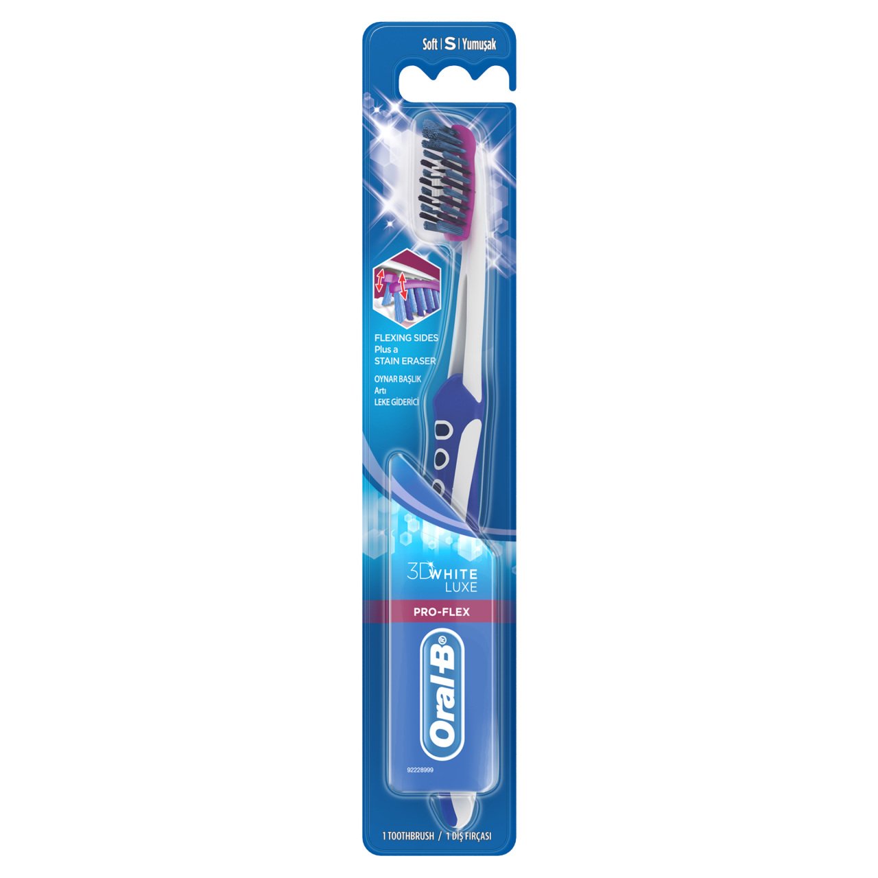 Oral-B Diş Fırçası Pro-Flex 3 Boyutlu Beyazlık Luxe - Yumuşak
