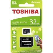 Toshiba 32 Gb 100 Mb/Sn Microsdhc Uhs-1 Card Class10