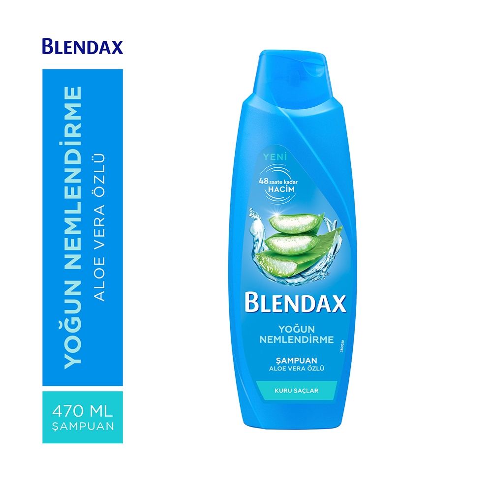 Blendax Yoğun Nemlendirme Aloe Vera Özlü Şampuan 470 ml