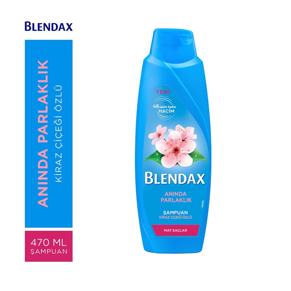 Blendax Anında Parlaklık Kiraz Çiçeği Özlü Şampuan 470 ml