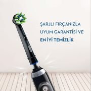 Oral-B Poc Yedek Başlık Cross Actıon 4Ct-Siyah 4'lü