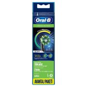 Oral-B Poc Yedek Başlık Cross Actıon 4Ct-Siyah 4'lü
