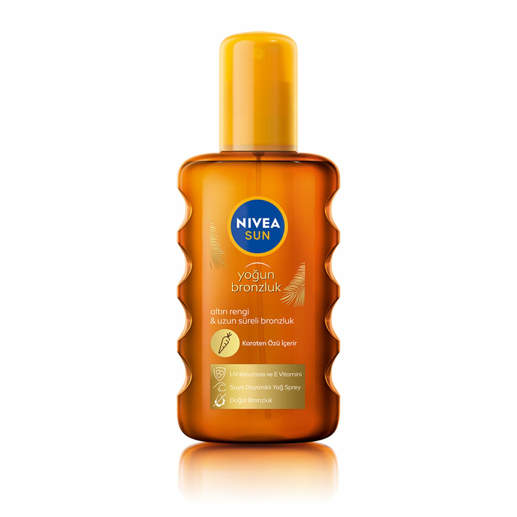 Nivea Sun SPF6 Karoten Özlü Yoğun Bronzlaştırıcı Güneş Yağı 200 ml Sprey