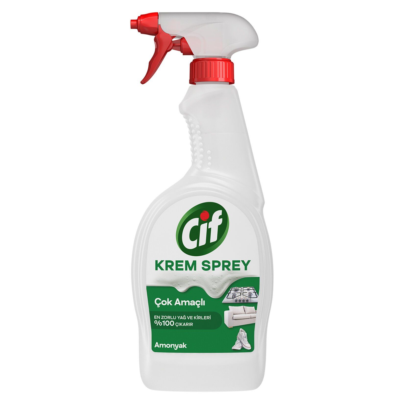 Cif Amonyak Çok Amaçlı Krem Sprey 750 ml