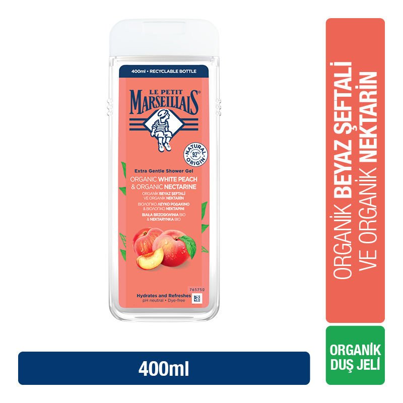 Le Petit Marseillais Duş Jeli Şeftali 400 ml