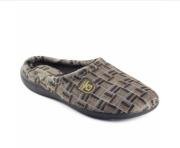 Gezer Kışlık Erkek Ev Terliği - Kahverengi