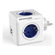 PowerCube Original 4'lü Priz + 2xUSB Port Akım Korumalı Priz Çoklayıcı