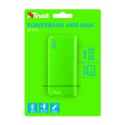 Trust 22058 Primo Powerbank 4400 mAh - Neon Green