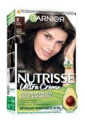 Garnier Nutrisse Yoğun Besleyici Kalıcı Krem Saç Boyası - 3.0 Koyu Kahve