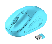 Trust 21921 Primo Kablosuz Mouse - Neon Blue