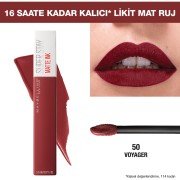 Maybelline New York Super Stay Matte Ink Ruj - 50 Voyager