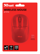 Trust 22138 Primo Kablosuz Mouse - Matte Red