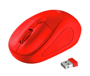 Trust 22138 Primo Kablosuz Mouse - Matte Red