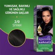 Koleston Naturals Saç Boyası 2/0 Siyah