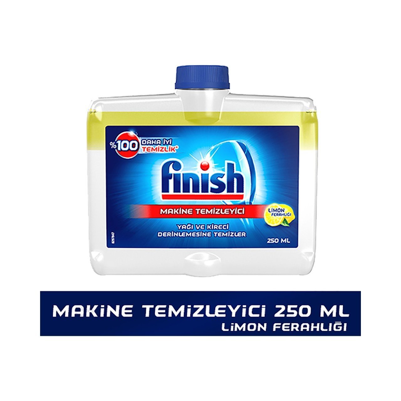 Finish Bulaşık Makinesi Deterjanı Makine Temizleyici Sıvı 250 ml Limon