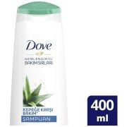 Dove Nemlendirici Bakım Sırları Saç Bakım Şampuanı Kepeğe Karşı Bakım Aloe Vera ve Elma Sirkesi 400 ml