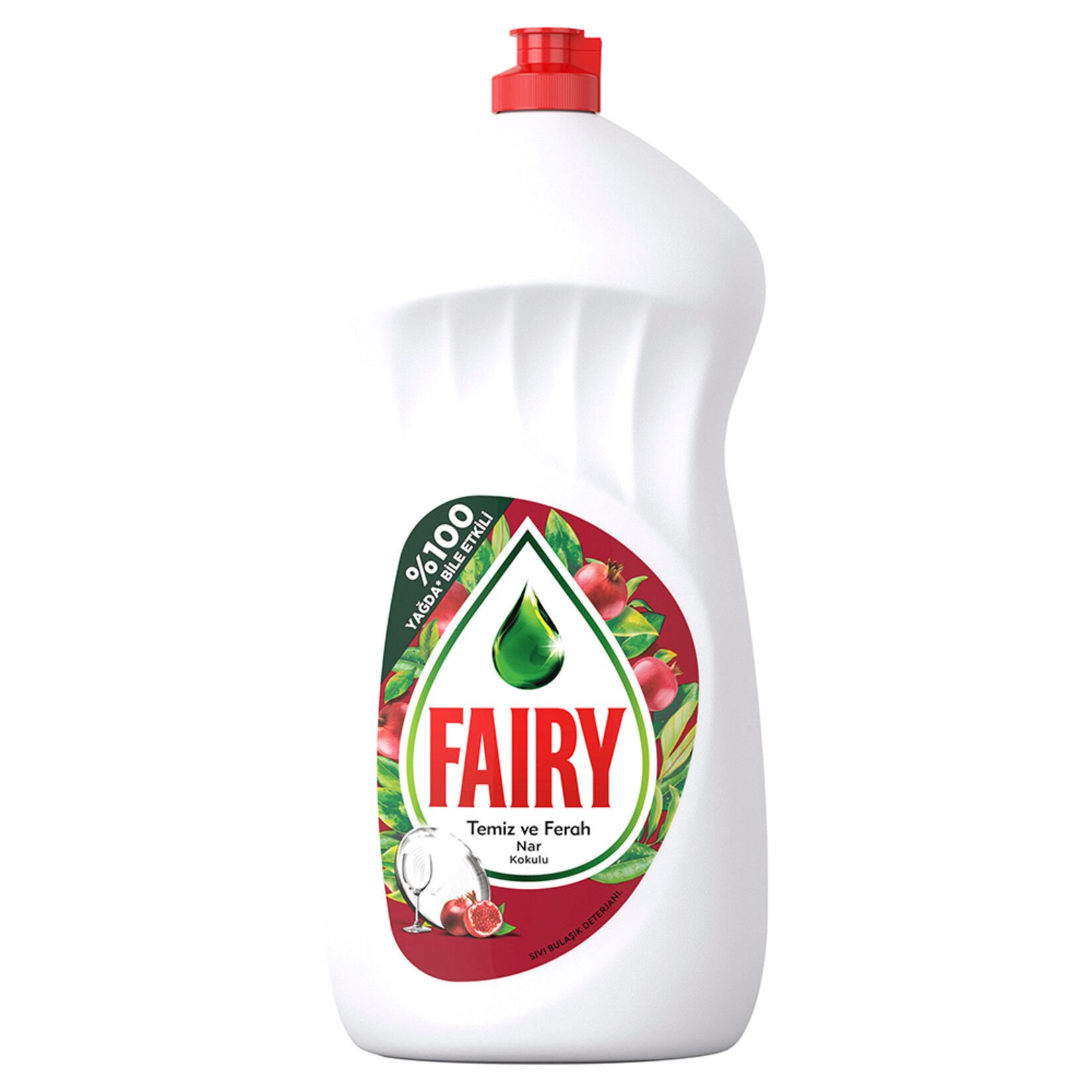 Fairy Temiz Ve Ferah Nar Kokulu Sıvı Bulaşık Deterjanı 1.5 L