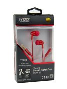 Syrox SYR-K8 Renkli Lüx Mikrofonlu Kulaklık - Kırmızı