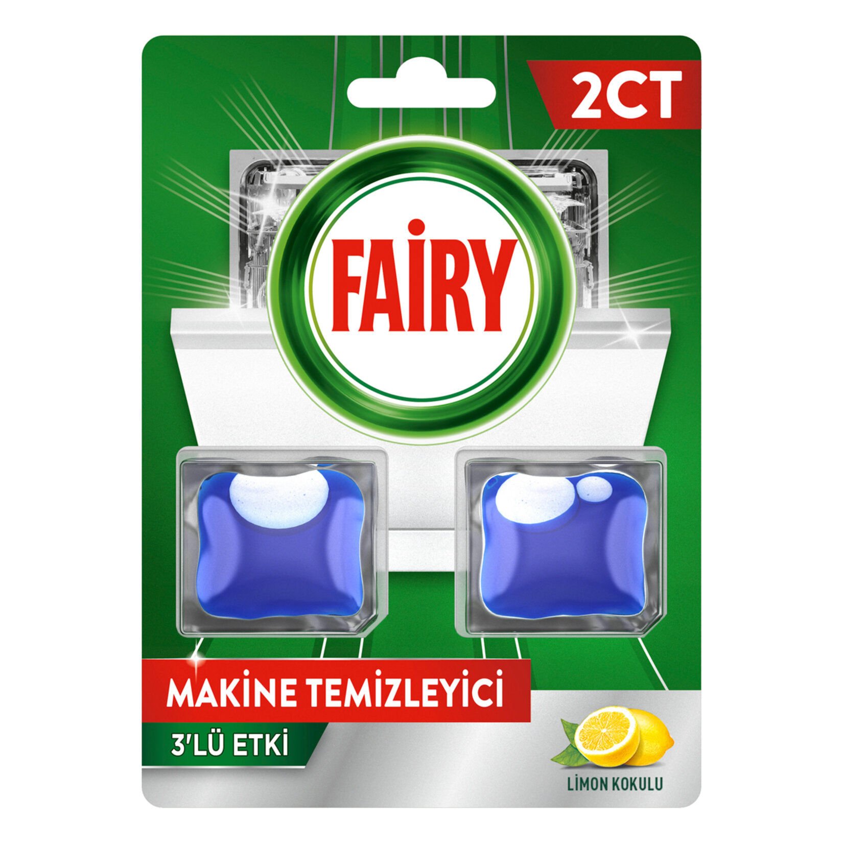 Fairy Makine Temizleyici Kapsül 2'lı 29G
