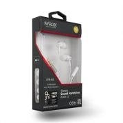 Syrox SYR-K8 Renkli Lüx Mikrofonlu Kulaklık - Beyaz