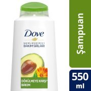 Dove Avokado Özü ve Kalendula Özü Dökülmeye Karşı Bakım Şampuanı 550 ml
