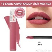Maybelline New York Super Stay Matte Ink Ruj - 15 Lover