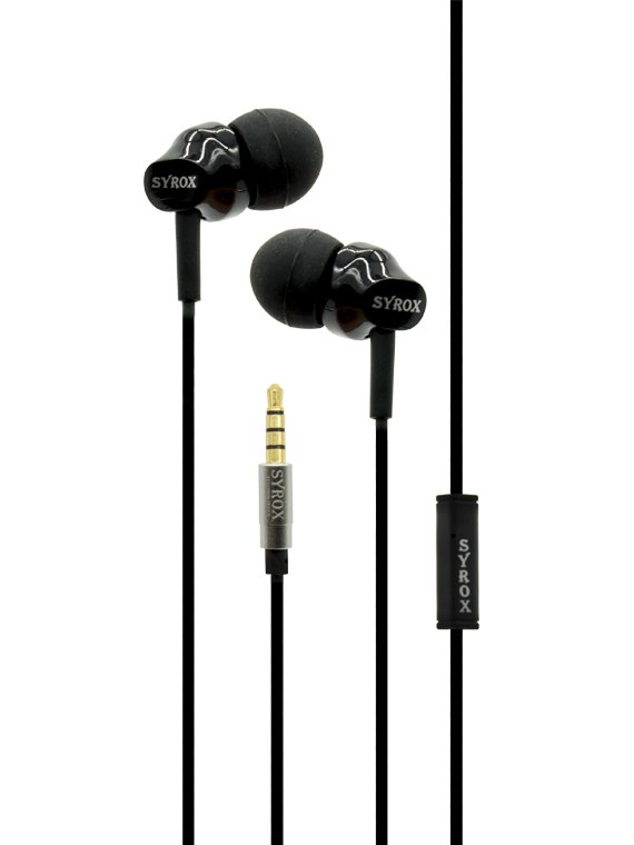 Syrox SYR-K8 Renkli Lüx Mikrofonlu Kulaklık - Siyah